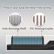 Ktein Hair Straightener Brush Effortless Styling, Fast Heating, Anti-Scald 300 gm - Hair Brushes