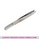 Vega Gorgeous Green Tweezer - Slant Tip (TW - 07) 20 gm - Tweezers