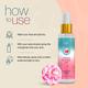 Setu Organic Rose Water/Gulab Jal Spray - Premium Face Mist, Toner for Brighter and Hydrated Skin 100 ml - Toners