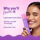 Aqualogica Illuminate + Dewy Lightweight Sunscreen Gel SPF 50+ PA++++ for Luminous & Hydrated Skin (50 g) - Face Sunscreen