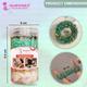 Majestique Soft Stretchable Hair Rubber Band Hair Ties Ponytail Holder Hair Scrunchies Head Band - Multicolor 5's - Hair Clips/Bands