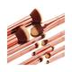 bh cosmetics Metal Rose 11 Piece Brush Set With Cosmetic Bag 1's - Lens Solution & Accessories