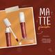 Mars Matte Lip Color, (Special Entry) 4.5 ml - Liquid Lipsticks