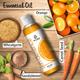 Keya Seth Aromatherapy Orange Body Oil Vitamin C Enriched Native Indian Orange 400ml - Carrier Oils