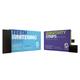 BonAyu Teeth Whitening Dissolving Strips - Activated Charcoal Coconut Oil 30's + Sensitivity Potassium Nitrate Topical Application Dissolving Strips for Teeth 30's - Amino Acids