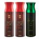 Ajmal Sacred Love Sacred Love Sacrifice II Deodorant Spray (Pack of 3) 200 ml - Perfumes (Edt/Edp)