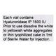 Hynidase 1500IU Injection 1ml - Eye conditions-Oth