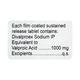 Valkem OD 1gm Tablet 10'S - Epilepsy/Convulsion-Ant