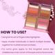Half N Half Glow Brick Multi-Use Baked Highlighter with 5 Highlighting Shades, Pink Pearl-01 7.5 g - Highlighters & Illuminators