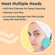Gubb Silicone Face Cleaner Light Blue 50 gm - Massagers