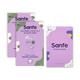 Sanfe 3 IN 1 Intimate Wipes - Cucumber & White Lily (Pack of 20) - Intimate Care