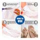 Dr Foot Foot Hydration Socks Mask Pair - Manicure & Pedicure Kits
