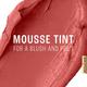 Lakme Double Duty Lip & Cheek Mousse Matte Lipstick & Soft Blush, Blush Velvet,9gm - Liquid Lipsticks