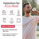 Wellbeing Nutrition Hydrasalt Electrolytes Sachets - Raspberry Lemon 15's - Oral Rehydration (Ors)
