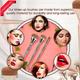Majestique Foundation, Concealer and Multi-Use Brush, Luminous HD Makeup Brush Set 1's - Face Brush
