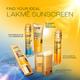 Lakme Gel Sunscreen for Bright Hydrated Skin, SPF 50 PA++++, No White Cast, In Vivo Tested, 100 ml - Face Sunscreen