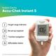 Accu-Chek Instant S Blood Glucose Monitor with Free 10 Test Strips - Blood Glucose Monitors/Test Strips