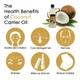Soulflower Coldpressed Coconut Carrier Oil 225 ml - Hair Oils