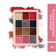 Half N Half 12 Colors Loving Eyeshadow Palette Highly Long Lasting Blendable Shades for Smooth Texture- 02 9.5 gm - Eye Shadow Palettes