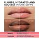 L'Oreal Paris Plump Ambition Hyaluron Lip Oil- 380 Rouge In Love- Plumping Lip Oil 5 ml - Liquid Lipsticks