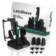 Letsshave Beard Body & Balls All In One Trimmer, Men Cordless Multi Grooming Set with Beard Trimmer, Nose Trimmer, Foil Shaver & Balls & Body Trimming Head 1's - Trimmers