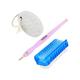 Vega Pumice Stone, Nail Brush, Cuticle Trimmer & Pusher, 3 Pieces (VCP-04) 1's - Bath Tools