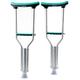 Tynor Auxiliary Crutch (M) (L 21) - Silver - Others Ortho Supports