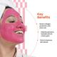 Foxtale Cherry-Collagen Whipped Clay Mask, Plumps, Firms, & Hydrates 75 gm - Masks & Peels