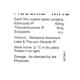 Nucoxia MR 8mg Tablet 10'S - Muscle Cramps/Spasticity-Mus