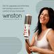 WINSTON Blow Drying Brush With Adjustable Temperature Setting 1200W - Pink 1's - Multi-Stylers