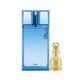 Ajmal Blu EDP Aquatic Woody Perfume And Khofooq Concentrated Perfume Oil Woody Oudhy 108 ml - Perfumes (Edt/Edp)