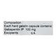 Acegaba 100mg Capsule 10'S - Neuropathic Pain-Dru