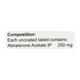 ABURA 250 Tablet 120's - Cancer Oncology-Cyt