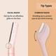 Carmesi Natural Facial Hair Removal Combo, 1 Facial Razor & 1 Eyebrow Razor 2's - Face & Eyebrow Razors