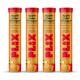 Plix Original Apple Cider Vinegar Effervescent Tablet - Orange Squeeze (Pack of 4 x 15's) 1's - Apple Cider Vinegar - Acv
