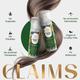 Wildly Pure Nourish Natural Hair Serum for Dry, Frizzy & Curly Hair Rich in Omega 3,9 & 6 100 ml - Hair Serums