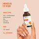 Plum 15% Vitamin C Face Serum with Mandarin (small) 20 ml - Face Serum
