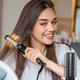Vega 4 In 1 Hair Styler- Hair Straightener, Brush Attachment, Hair Curler and Hair Crimper (VHSCC-05) 1's - Straighteners