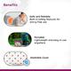 Flamingo Orthopaedic Heat Belt - (HC - 1002) (XL) - Heating Belt