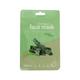 Glimmer Face Sheet Mask Aloe Charcoal 1's - Sheet Masks