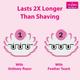Vi-John Women Feather Touch Aloevera & Cucumber Hair Removal Cream - Pack of 5 x 40 gm + Feather Touch Rose & Aloevera Hair Removal Cream - Pack of 5 x 40 gm - Lotions & Creams
