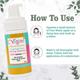 Vigini Natural Actives Foaming Face Toning Cleanser 150 ml - Face Wash & Cleansers
