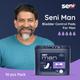 Seni Man Bladder Control Guards Fit Pads 10's - Adult Diapers & Pads