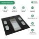 Sahyog Wellness Personal Digital Weighing Scale - Black Color 1's - Health Monitoring Devices