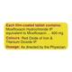Moxicip 400mg Tablet 10'S - Bacterial Infections-Qui