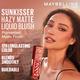 Maybelline New York Sunkisser Hazy Matte Blush, 12H longwear, Berry Brunch 48.2 gm - Blushes