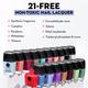 Sugar Cosmetics Tip Tac Toe Nail Lacquer Classic 27 - Spicy Sangria 9 ml - Nail Polish