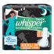 Whisper Thick Bindazzz Nights Sanitary Pads (400mm) (XXXL) 20's - Sanitary Napkins
