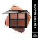 Faces Canada 4 In 1 Quad Eyeshadow Palette - So workaholic 02 4.8 gm - Eye Shadow Palettes