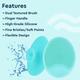 Gubb Silicone Face Cleaner Light Blue 50 gm - Massagers